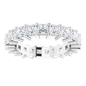 Platinum 2 1/3 CTW Lab-Grown Diamond Eternity Band Size 5