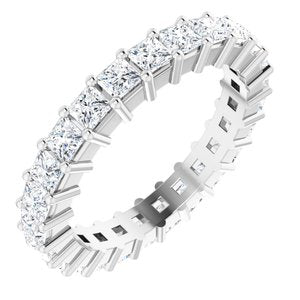 10K White Gold 1 3/4 CTW Lab-Grown Diamond Eternity Band Size 5