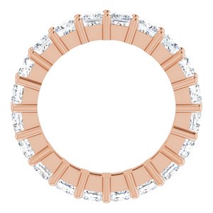 10K Rose Gold 3 1/4 CTW Natural Diamond Eternity Band Size 5