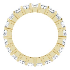 10K Yellow Gold 2 1/3 CTW Lab-Grown Diamond Eternity Band Size 5