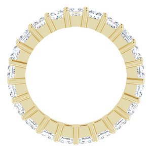 10K Yellow Gold 2 1/3 CTW Lab-Grown Diamond Eternity Band Size 5.25