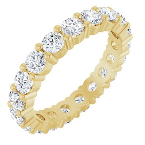 10K Yellow Gold 1 3/4 CTW Lab-Grown Diamond Eternity Band Size 6