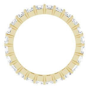 14K Yellow Gold 1 3/4 CTW Lab-Grown Diamond Eternity Band Size 5