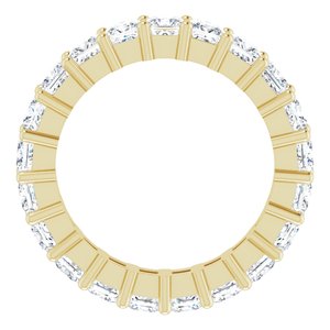 14K Yellow Gold 3 3/8 CTW Lab-Grown Diamond Eternity Band Size 6