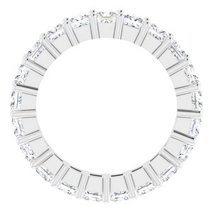 10K White Gold 3 3/8 CTW Lab-Grown Diamond Eternity Band Size 6