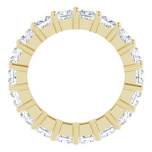 10K Yellow Gold 4 1/2 CTW Lab-Grown Diamond Eternity Band Size 6.25