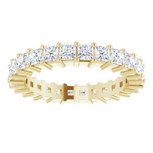 10K Yellow Gold 1 7/8 CTW Lab-Grown Diamond Eternity Band Size 5.5