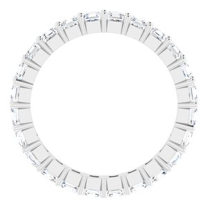 Platinum 1 3/4 CTW Lab-Grown Diamond Eternity Band Size 5.5