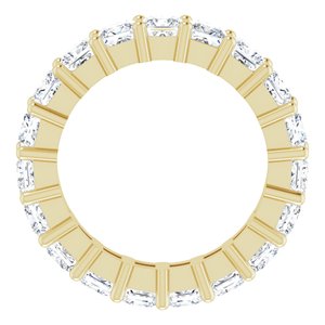 10K Yellow Gold 3 3/4 CTW Lab-Grown Diamond Eternity Band Size 5.5