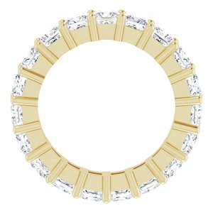10K Yellow Gold 3 3/4 CTW Lab-Grown Diamond Eternity Band Size 5.25
