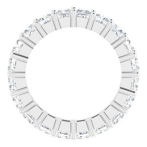Platinum 3 1/4 CTW Lab-Grown Diamond Eternity Band Size 5.5