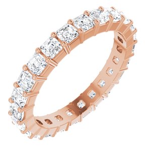 14K Rose Gold 1 3/4 CTW Lab-Grown Diamond Eternity Band Size 5.5