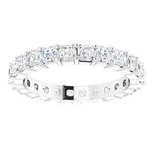 Platinum 1 3/4 CTW Lab-Grown Diamond Eternity Band Size 5.5