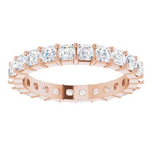 14K Rose Gold 1 3/4 CTW Lab-Grown Diamond Eternity Band Size 5.5