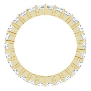 10K Yellow Gold 1 7/8 CTW Lab-Grown Diamond Eternity Band Size 5.5