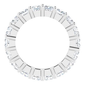 10K White Gold 3 5/8 CTW Lab-Grown Diamond Eternity Band Size 5
