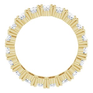 10K Yellow Gold 3 3/8 CTW Lab-Grown Diamond Eternity Band Size 5.5
