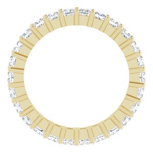 10K Yellow Gold 1 7/8 CTW Lab-Grown Diamond Eternity Band Size 5.75