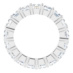 10K White Gold 4 3/4 CTW Lab-Grown Diamond Eternity Band Size 5.75