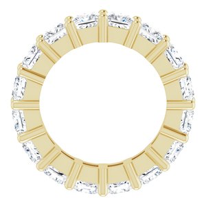10K Yellow Gold 4 1/2 CTW Lab-Grown Diamond Eternity Band Size 5