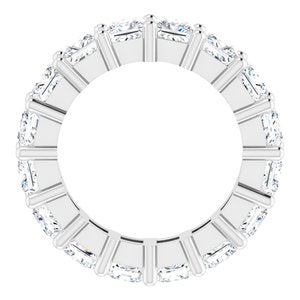 Platinum 4 1/2 CTW Lab-Grown Diamond Eternity Band Size 5