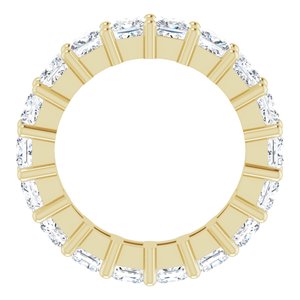 10K Yellow Gold 3 5/8 CTW Lab-Grown Diamond Eternity Band Size 4.75
