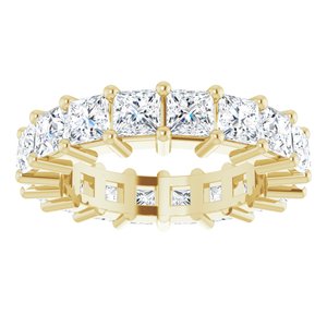 10K Yellow Gold 3 5/8 CTW Lab-Grown Diamond Eternity Band Size 4.75