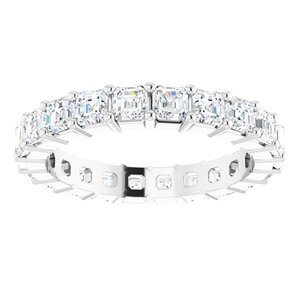 Platinum 2 1/5 CTW Lab-Grown Diamond Eternity Band Size 6