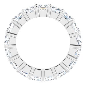 Platinum 4 3/4 CTW Lab-Grown Diamond Eternity Band Size 6