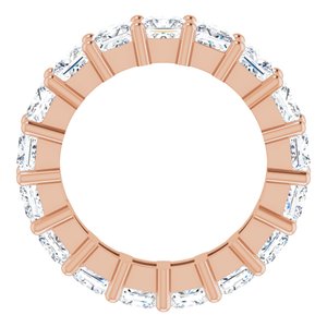 14K Rose Gold 4 3/4 CTW Lab-Grown Diamond Eternity Band Size 6