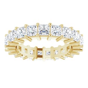 10K Yellow Gold 3 3/8 CTW Lab-Grown Diamond Eternity Band Size 6