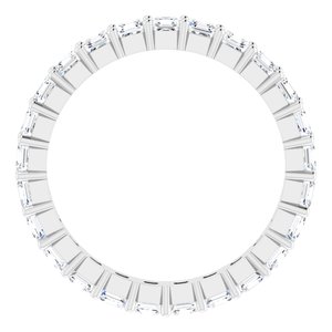Platinum 1 7/8 CTW Lab-Grown Diamond Eternity Band Size 6.5