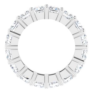 Platinum 6 3/8 CTW Lab-Grown Diamond Eternity Band Size 6