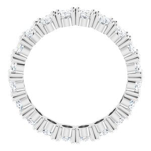 Platinum 3 5/8 CTW Lab-Grown Diamond Eternity Band Size 6.5
