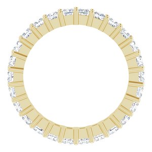 10K Yellow Gold 1 7/8 CTW Lab-Grown Diamond Eternity Band Size 6.25