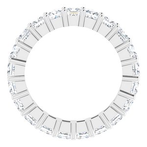 10K White Gold 3 3/8 CTW Lab-Grown Diamond Eternity Band Size 6.25
