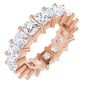 14K Rose Gold 4 3/4 CTW Lab-Grown Diamond Eternity Band Size 5.5