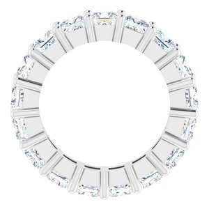 14K White Gold 4 3/4 CTW Lab-Grown Diamond Eternity Band Size 5.5
