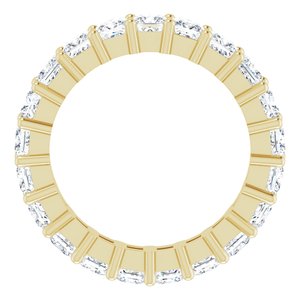 10K Yellow Gold 3 3/8 CTW Lab-Grown Diamond Eternity Band Size 6.75