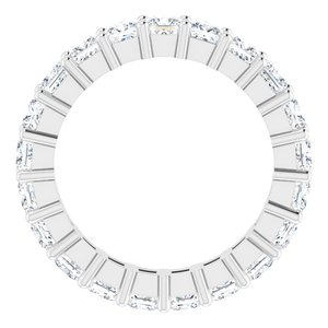 10K White Gold 3 3/8 CTW Lab-Grown Diamond Eternity Band Size 6.75