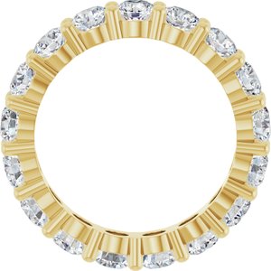 10K Yellow Gold 3 1/2 CTW Lab-Grown Diamond Eternity Band Size 7