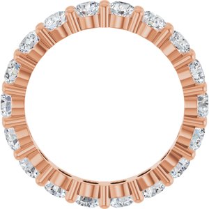 14K Rose Gold 2 3/4 CTW Lab-Grown Diamond Eternity Band Size 7