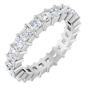 Platinum 2 1/2 CTW Lab-Grown Diamond Eternity Band Size 7