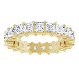 10K Yellow Gold 3 3/8 CTW Lab-Grown Diamond Eternity Band Size 7
