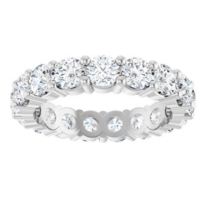 Platinum 3 1/2 CTW Lab-Grown Diamond Eternity Band Size 7