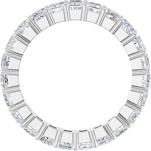 14K White Gold 2 1/2 CTW Lab-Grown Diamond Eternity Band Size 7