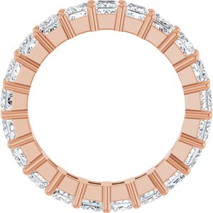 14K Rose Gold 3 3/8 CTW Lab-Grown Diamond Eternity Band Size 7