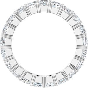 14K White Gold 3 3/8 CTW Lab-Grown Diamond Eternity Band Size 7