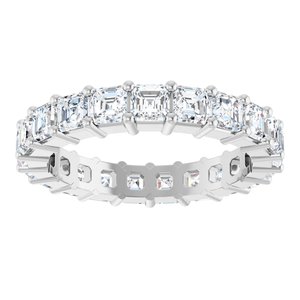 14K White Gold 3 1/3 CTW Lab-Grown Diamond Eternity Band Size 7