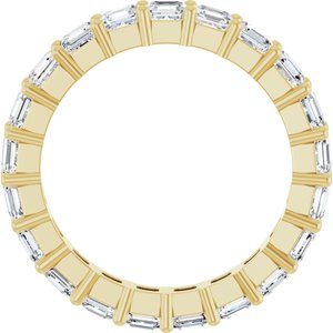 14K Yellow Gold 3 1/3 CTW Lab-Grown Diamond Eternity Band Size 7